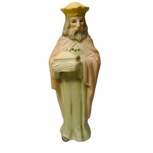 Lefton 1983 Wise Man The Christopher Collection Nativity Figure No Box 5.25" 003